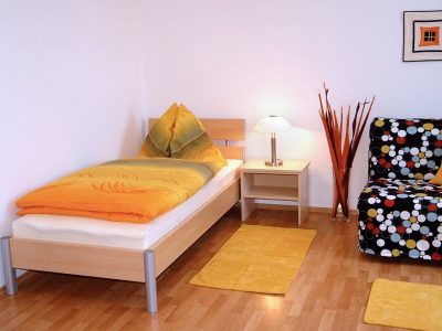 Appartement Single 1 alpha_graz_Single_Bett_Couch